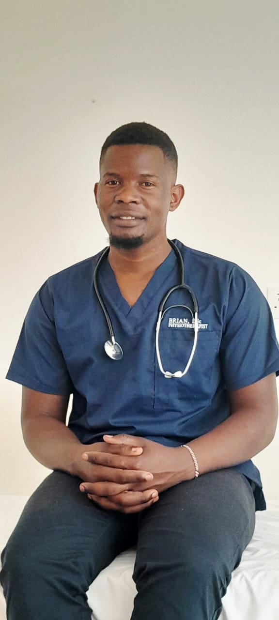 Brian Ochieng - Lead senior physiotherapist with over 10 years of experience in Nairobi, Kenya